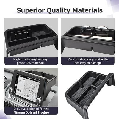 Auto Aufbewahrung Armaturenbrett Ablage Für Nissan X-trail Rogue 2025 2025 2025 2025 2025 Auto Mittelkonsole Organizer Armlehne Aufbewahrungsbox
