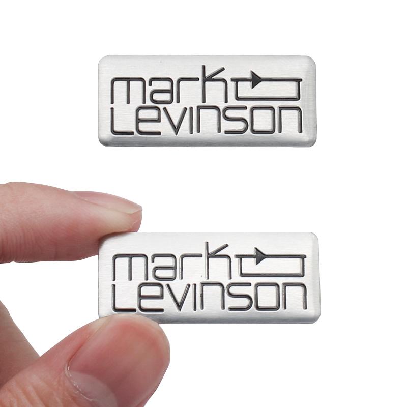 Car Styling Mark Levinson Logo Emblem 3D Aluminum Speaker Audio Decorate Sticker Decals For Lexus UX250H Fsport CT200H RX400H NX AEN1