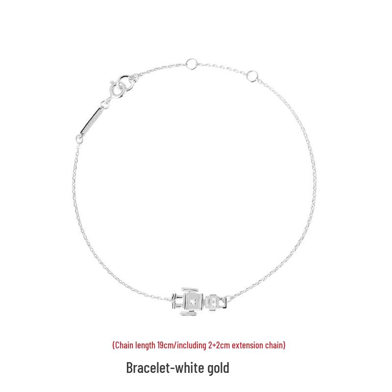 

Браслет из серебра 925 пробы «Пара роботов» – Модный и универсальный для женщин