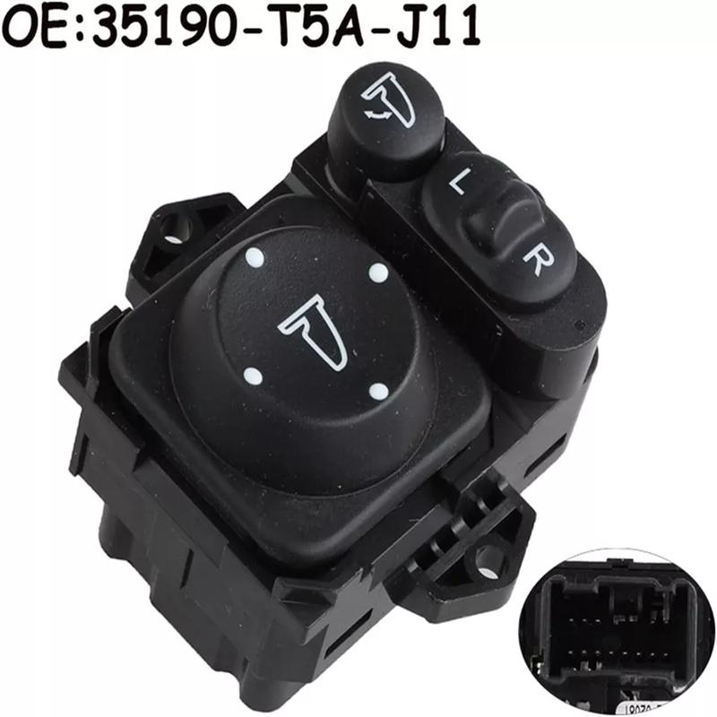 Exterior Mirror Control Switch Adjuster 35190-T5A-J11 35190-T7A-J11 For Honda CRV Accord Odyssey
