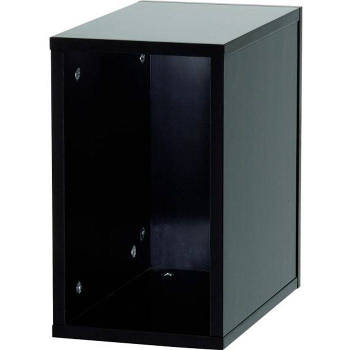 Úložný nebo Archivní Box - GLORIOUS DJ - MB3 55 BOX ČERNÝ - Ideální pro Cca 55 Vinylových Desek