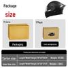 DOT Certified Unisex Flip-up Motorcycle Helmet: Stylish, All-Season Safety Taillight Design