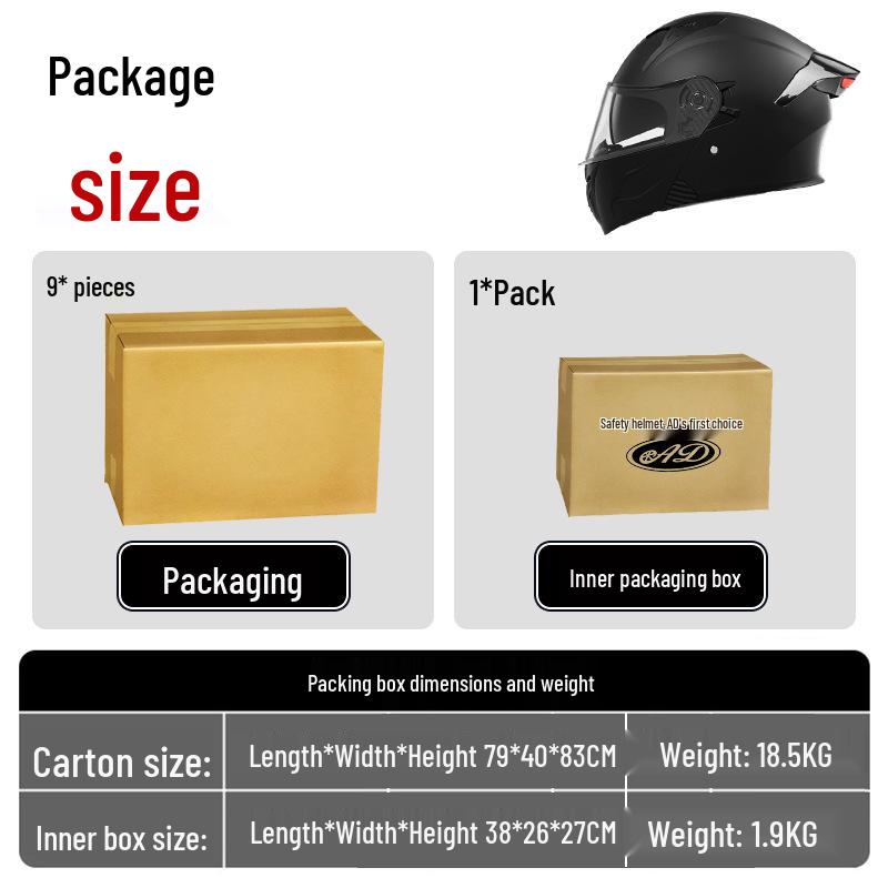 DOT Certified Unisex Flip-up Motorcycle Helmet: Stylish, All-Season Safety Taillight Design