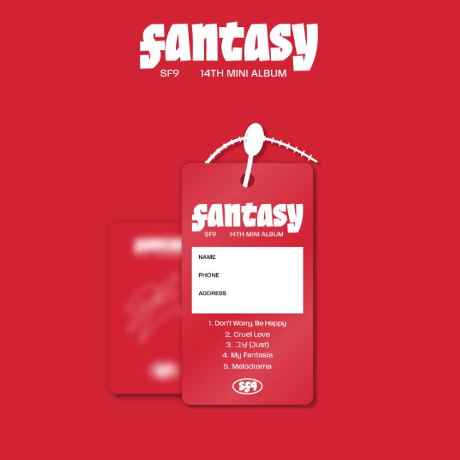 

Предварительный заказ SF9 POP-UP Store FANTASY багажная бирка