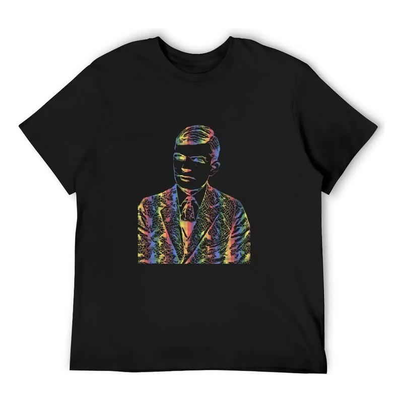 Camiseta Alan Turing Pride, Camisetas Largas, Pretas, Presen S разноцветный