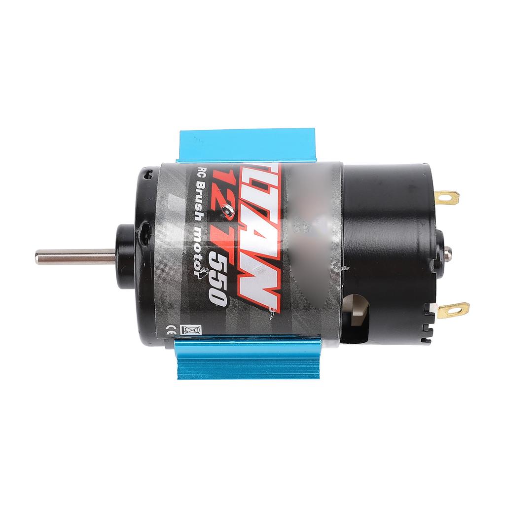 550 RC Car Motor Universal Brushed Motor with Blue Heat Sink for Axial SCX10 for Hpi for Redcat JL 90046