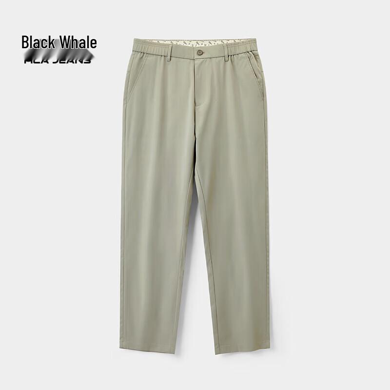 HLA Black Whale Men s Summer Casual Workwear Jogger Pants L