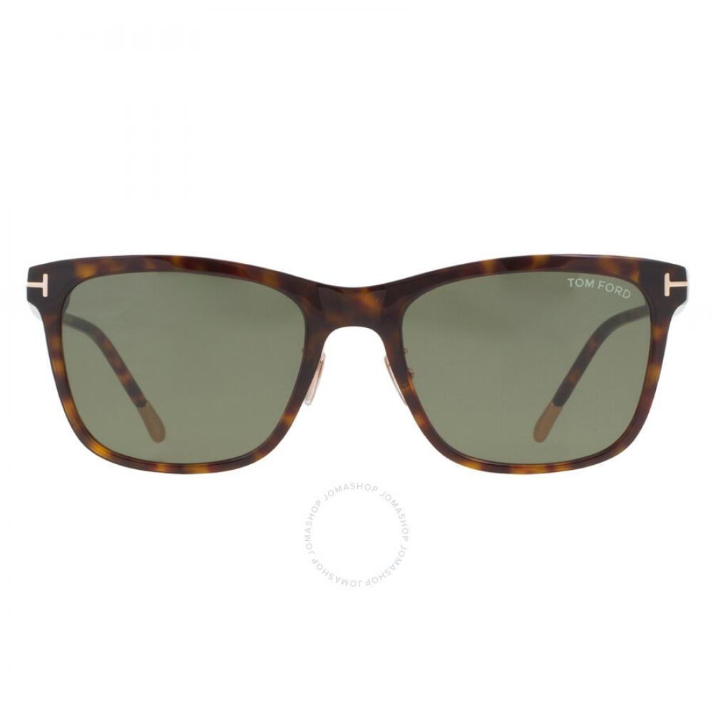 

Tom Ford Зеленые прямоугольные мужские солнцезащитные очки FT0955 D 52N 57