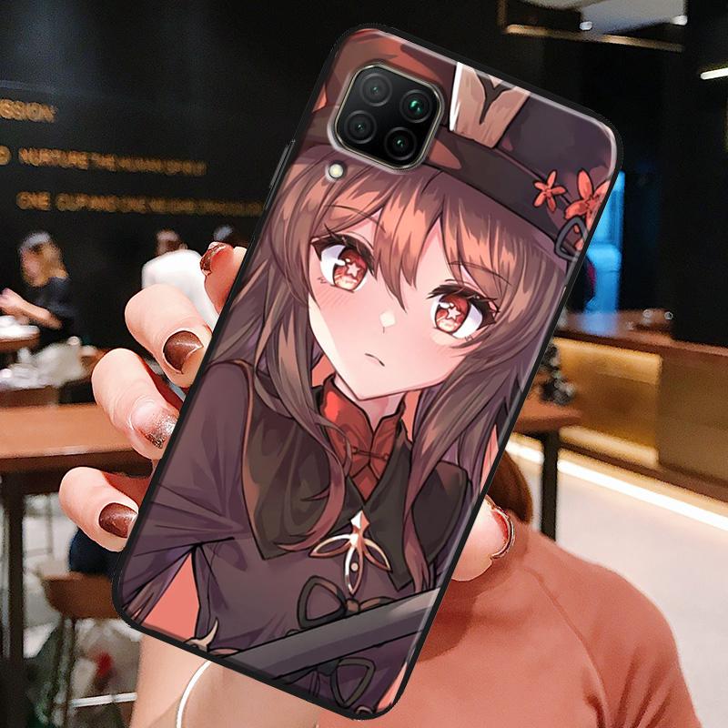

Hu Tao Genshin Impact For Huawei Honor X8a X7a X9a X8 50 70 90 Lite Magic5 Pro P20 P30 P40 P50 P60 Nova 9 5T Case Huawei P20 Lite