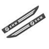 KSMH6 Car Sticker 2PCS Weatherproof Stainless Steel Side Wing Fender Badge Emblem UV-Proof Anti-Fade Anti-Rust Body Decal For BMW F34