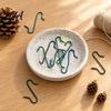 Metal S-shaped Hangers 100 Pcs Christmas Ornament Hooks, S-Shaped Hangers, Festive Tree Hooks for Baubles Balls, Lanterns, Decoration Lightweight