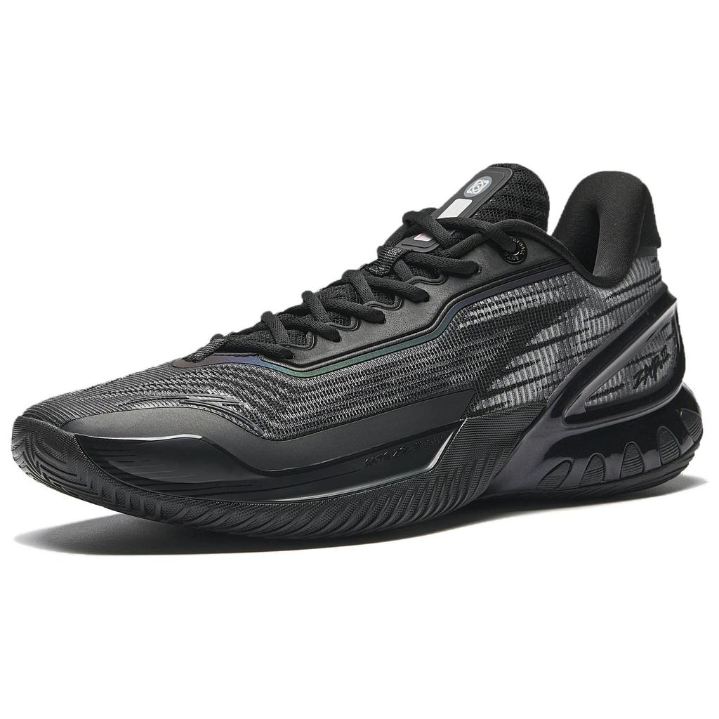 Anta Zap 3 Low top Front Fork Carbon Plate Basketball Shoes Men's Black 912531111Q-1
