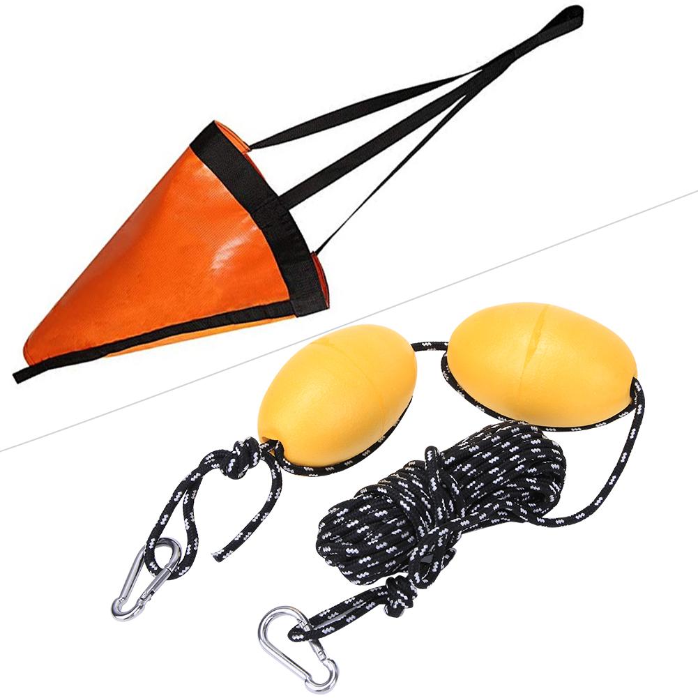 Kajak Bootsleine Seil mit Schwimmendem Edelstahlhaken für Angeln Drift s System
