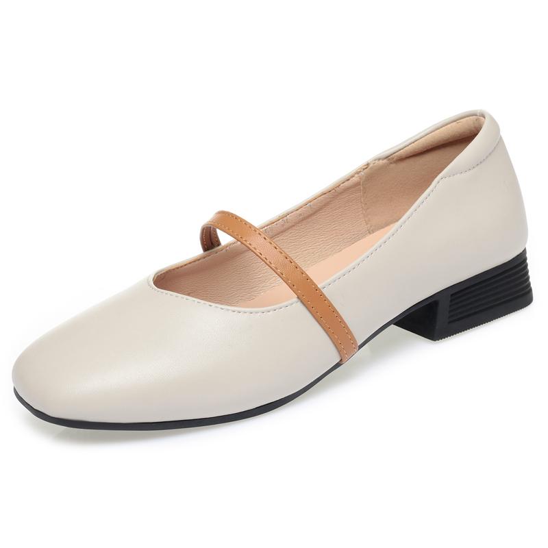 Fashion AIYUQI Female Mary Jane Shoes 2025 New Autumn Leather Women's Shoes Fashion Large Size Business Dress Shoes Women