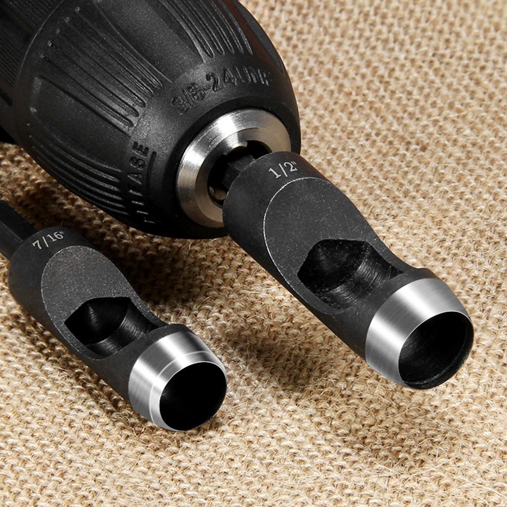 Hollow Hole Punches 3/8\'\' 7/16\'\' 1/2\'\' Carbon Steel
