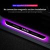 [Customized] Car Door Illuminated Sill Light Logo Projector Lamp USB Power Moving LED Welcome Pedal Car Scuff Plate Pedal Light