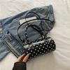 1Pc  New Summer Handbag Small Bag Bag Women's Premium Polka Dot Niche Pillow Bag Single Shoulder Messenger Bag
