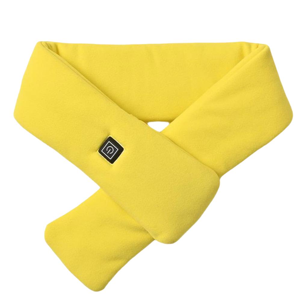 USB Rechargeable Electric Heated Scarf for Winter Warmth with 3 Adjustable Temperature Setting Neck Warmer Heater Wrap