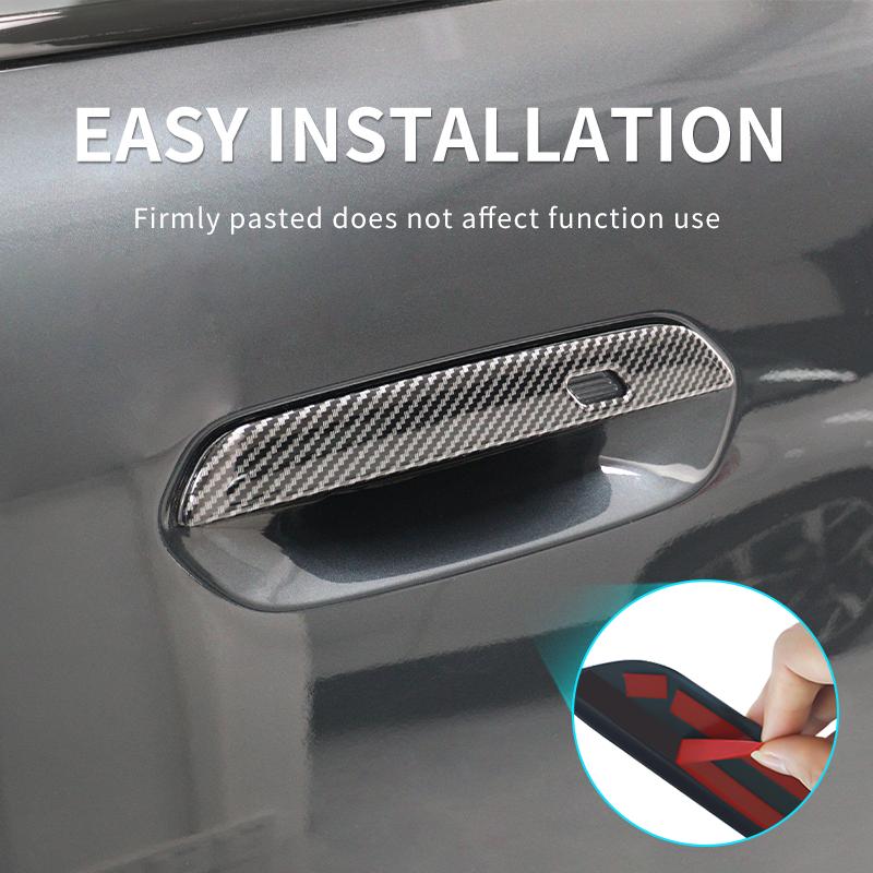 Adesivo Maniglia Porta Auto Copertura Trim Esterno Per Mini Countryman U25 2024 2025 ABS Guscio Decorativo Ciotola Maniglia Porta Esterna Auto