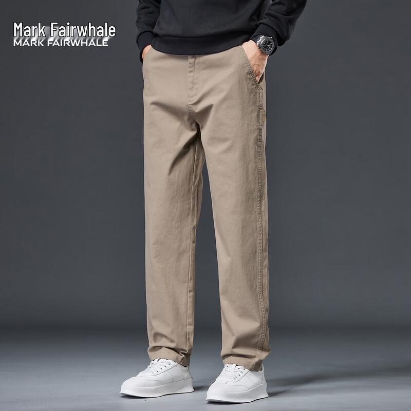 

Mark Fairwhale Men s Versatile Straight-Leg Casual Pants 36