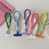 Stylish Braided For Phone Lanyard Strap Hanging Chain Ring Cord With Patch Wrist Strap Phone Holder Detachable Rope Keychain