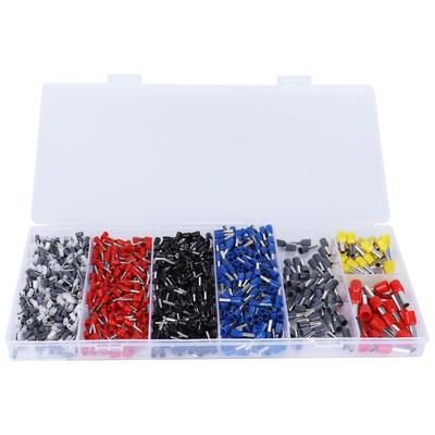 1200Pcs Electrical Wire Connectors Assortment Kit Insulated Wire Terminals Wire Crimp Terminals
