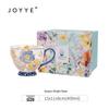 JOYYE Floral Rhythm Ceramic Cereal Mug