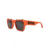 Philipp Plein Square Frame Acetate Sunglasses Orange Smoke