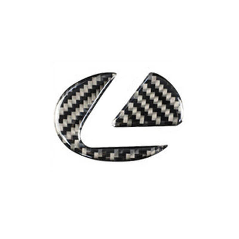 Real Carbon Fiber Steering Wheel Cover Trim Sticker For LEXUS IS200/250/350