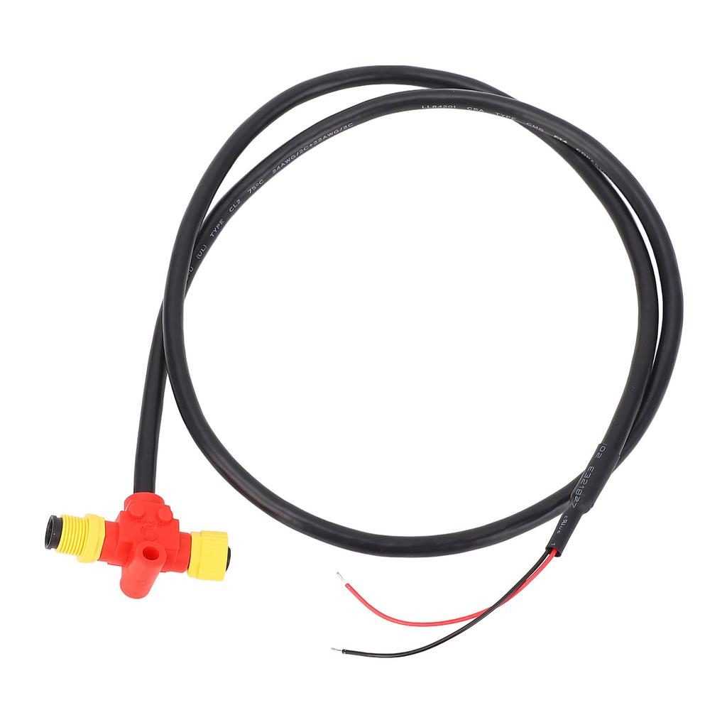 for NMEA 2000 Power Cable with Tee Terminator M12 5 Core Stable Connection 3.28ft Long Backbone Cable for Simrad