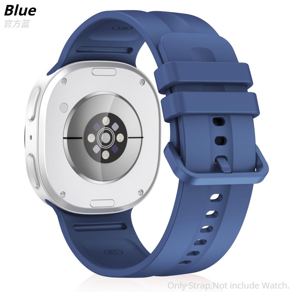 Cinturino Originale in Silicone per Samsung Galaxy Watch 9 44mm 40mm Sport Correa Pulseira Braccialetto per Galaxy Watch 9 8 Classic 46mm Band