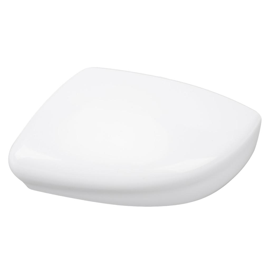 Side Mirror Cover Exterior Rearview Mirror Cover Cap Unpainted White Wing Mirror Housing for Sentra 2012 To 2019 Left