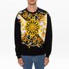 VERSACE Sweatshirts Men's Black Crew Neck Moderate Regular A87477-A231242-A1008