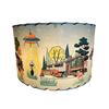 Yousheng Drum Lamp Shade Vintage Style Lamp Shade Lamp Cover Replacement Western Lampshade for Floor Lamps Table Lamps