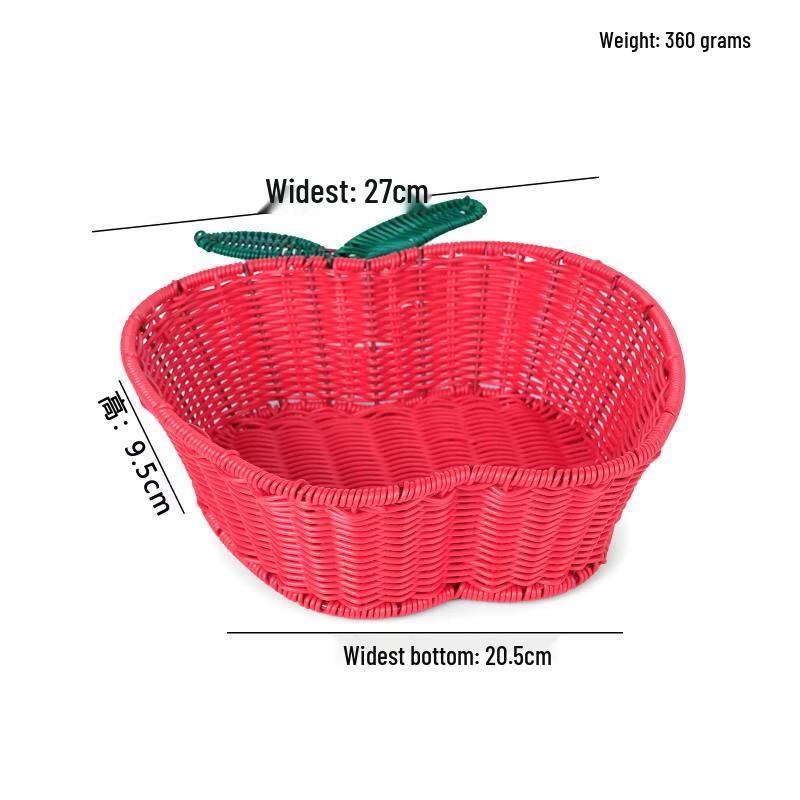 

Desktop Rattan Style Storage Basket
