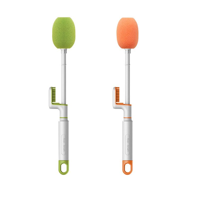 Perie pentru pahare Cupă de spălat lungă Perie pentru biberoane Perie patru-în-unul Curăţare Curăţare cu caneluri multifuncţionale Clătire Izolaţie Perie pentru pahare