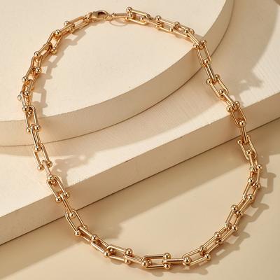 Fashion Necklace Men's Chain Necklace Punk Hip-hop Clavicle Chain Ladies Necklace
