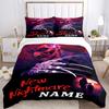 Custom Textile Nightmare Horror Bedding 3 Piece Set HD Print Duvet Cover Pillowcases for Teens Adult Bedroom Decoration