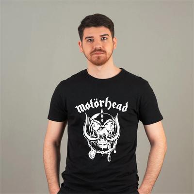 MOTORHEAD Logo T-Shirt, Rock Retro Vintage Unisex Ladies Mens Gift Tee Top