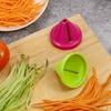 1pcs Multifunctional Manual Spiral Vegetable Shredder, Kitchen Supplies, Kitchen Gadgets