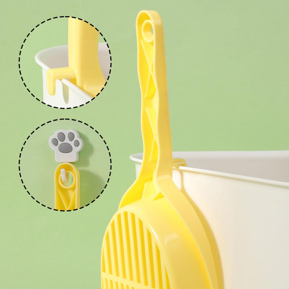 Cat Litter Scoop, Premium Cat Litter Shovel Poop Scooper With Fine Holes, Easy-To-Clean Durable Pet Cleaning Tool,