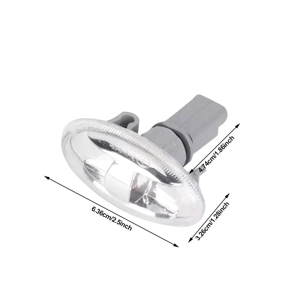 1/2PCS Car LED Side Lamps Turn Signal Lights 6325G3 6325G4 Fit for Peugeot 108 107 206 1007 407 607 EXPERT 3 Partner Auto Parts