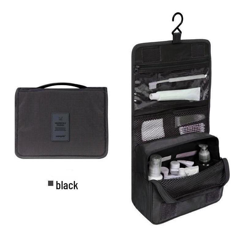 Korean Style Waterproof Hanging Toiletry Bag for Men and Women