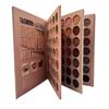 105 Color Eye Shadow Palette with Cute Lady Design in Book Shape, Shimmer and Matte Earth Tones Makeup