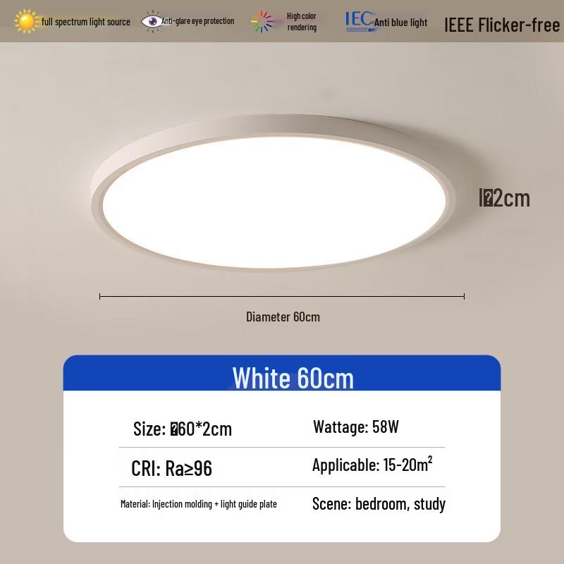 UOSU Modern Round LED Ceiling Light