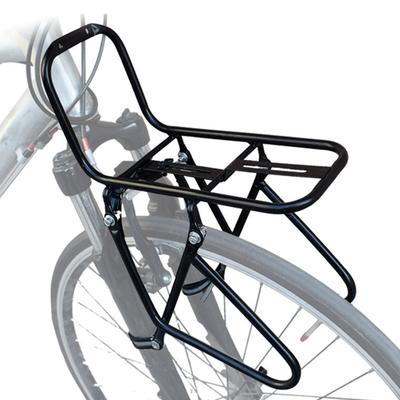 15KG Capacity Mountain Road Bikes Pannier Rack Cargo Carrier Rack Bicycles Front Rack Steel Luggage Touring Carrier Rack