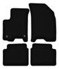 BASIC Black Velour Floor Mats For: Chevrolet Aveo I T200 / T250 Hatchback, Sedan (2002-2011)
