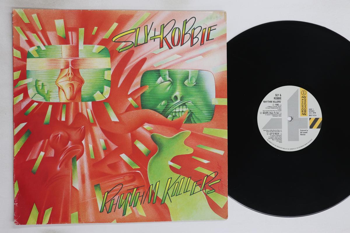 Виниловая пластинка SLY ROBBIE Rhythm Killers BRLP512 4-й Бродвей 1987 Великобритания Регги Ска Даб Б/у
