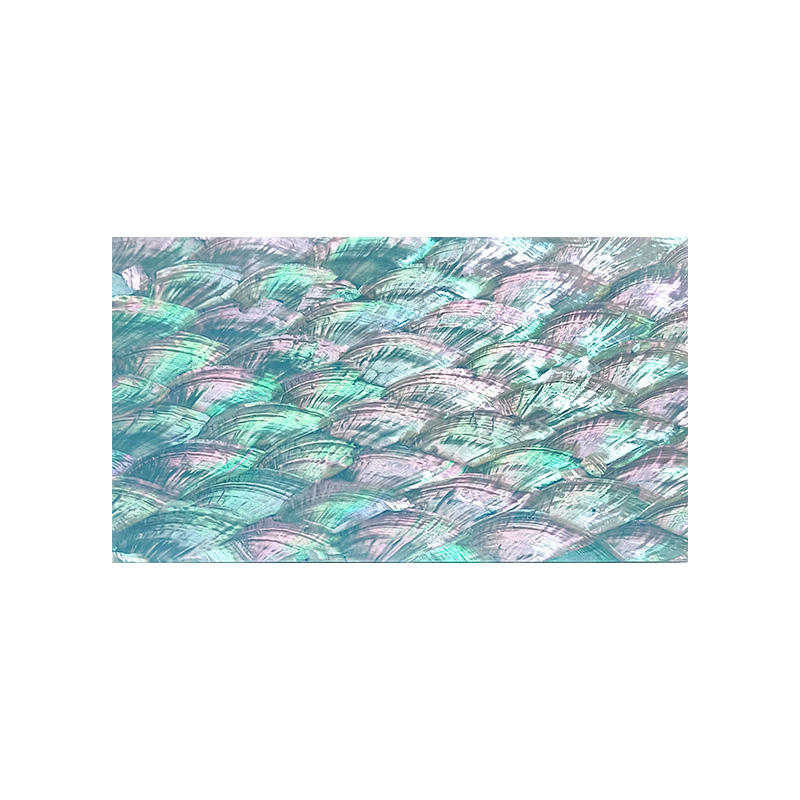 1Piece 240x140mm Natural Abalone Shell Mother of Pearl laminate Sheet DIY Home Decoration Material Crafts Carved Inlay