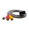 3 in 1 AV Cable for Wii Wii U Audio Video TV Connector Cable  for Wii U/Wii Controller